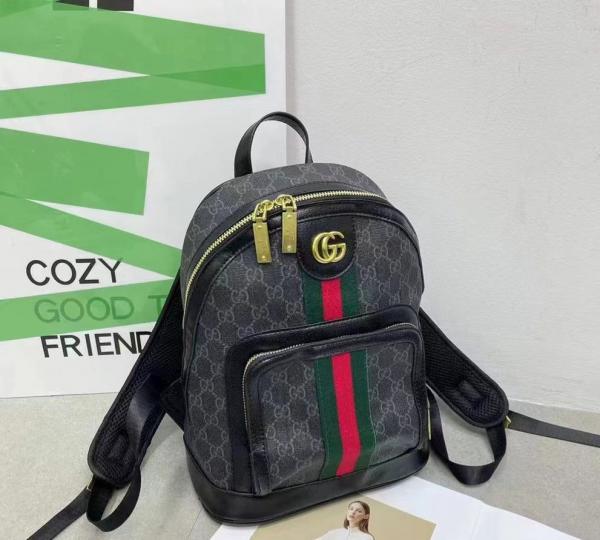 Gucci GG Small Backpack With Dust Bag 8994 Black