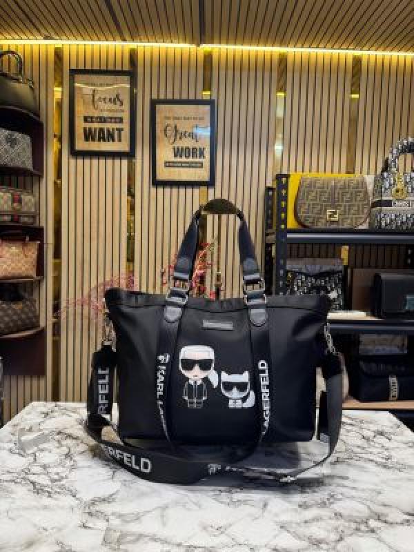 KARL LAGERFELD SUPREME TOTE WITH DUST BAG PREMIUM QUALITY WITH SLING