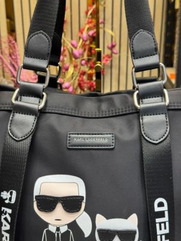 KARL LAGERFELD SUPREME TOTE WITH DUST BAG PREMIUM QUALITY WITH SLING