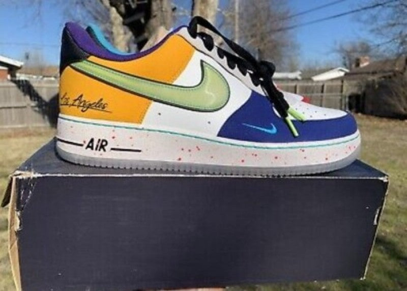 Nik ee Airforce 1 Low 07 LV8 What The LA 420