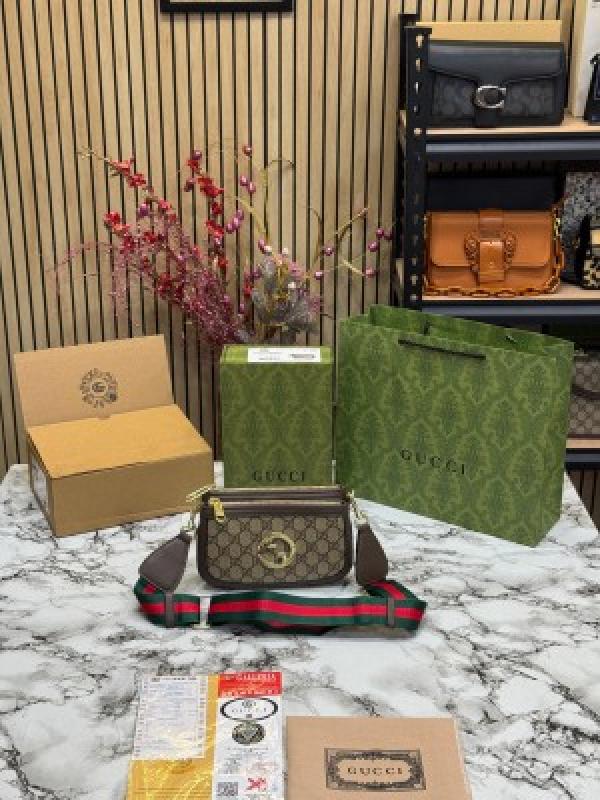 GUCC I BLONDIE POCHETTE WITH OG DOUBLE BOX AND DUST BAG INCLUDING CARRY BAG PREMIUM QUALITY