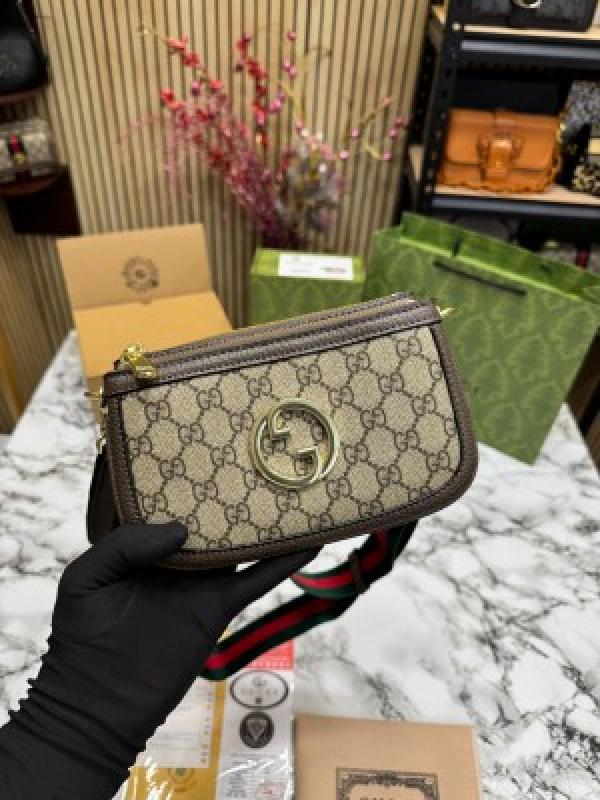 GUCC I BLONDIE POCHETTE WITH OG DOUBLE BOX AND DUST BAG INCLUDING CARRY BAG PREMIUM QUALITY