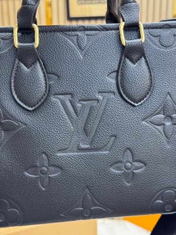 Louis Vuitton Onthego Pm With Double Og Box And Dust Bag Including CarryBag (Black)