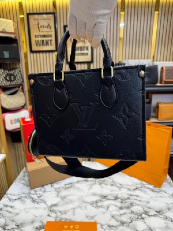 Louis Vuitton Onthego Pm With Double Og Box And Dust Bag Including CarryBag (Black)