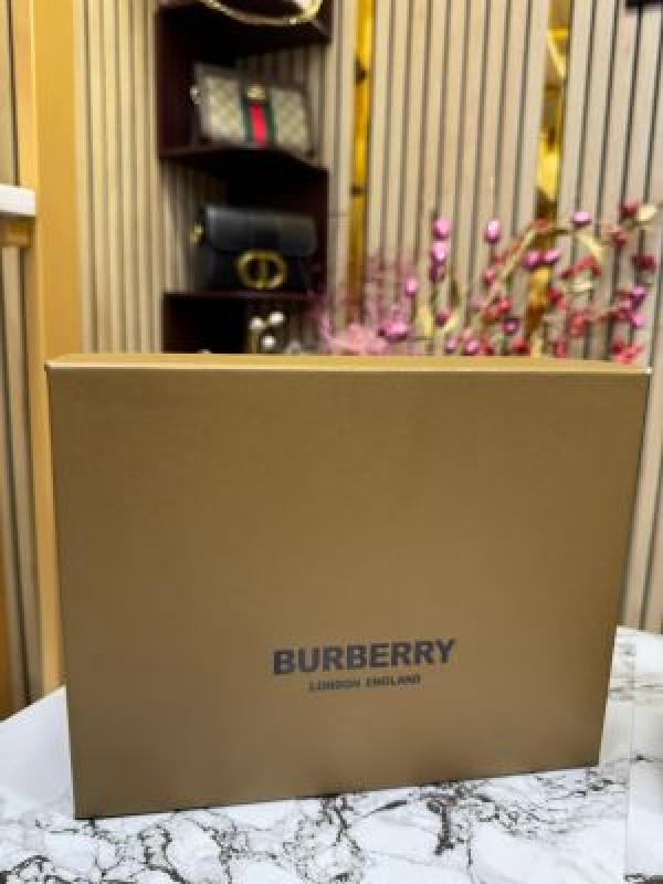 Burberry TB Monogram Quilted Shoulder Bag With Box And Dust Bag (brown)
