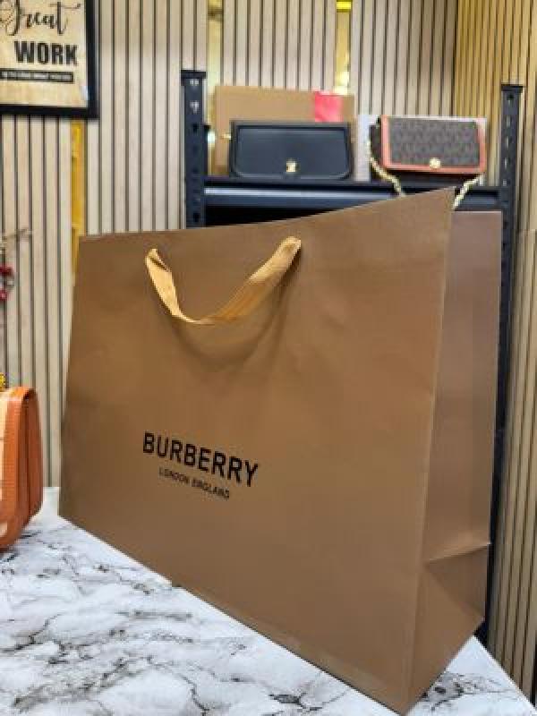 Burberry TB Monogram Quilted Shoulder Bag With Box And Dust Bag (brown)