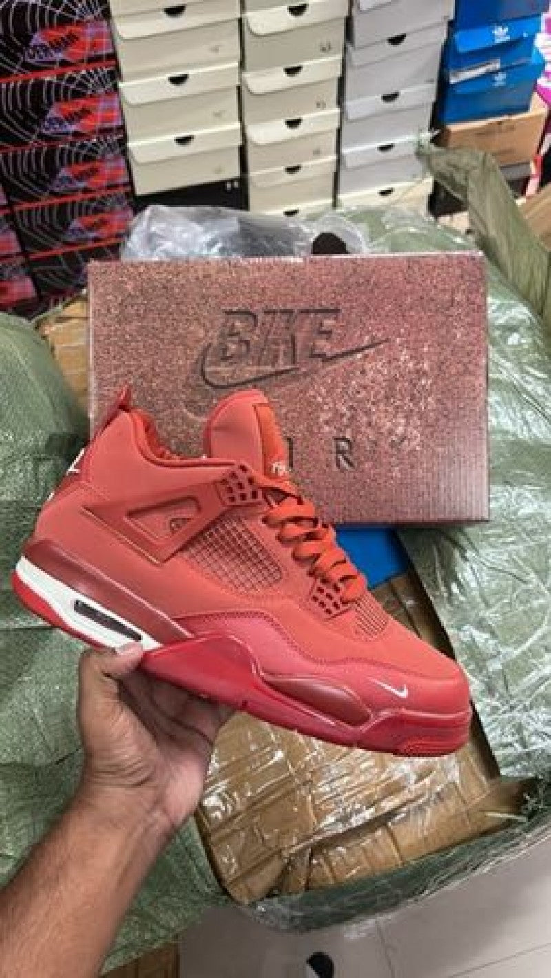 Nik e Air Jordan 4 x Nigel Sylvester Brick By Brick