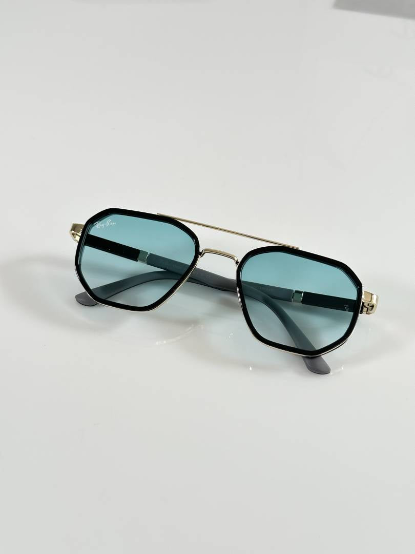 Rayban 3162 Gold Sea Green