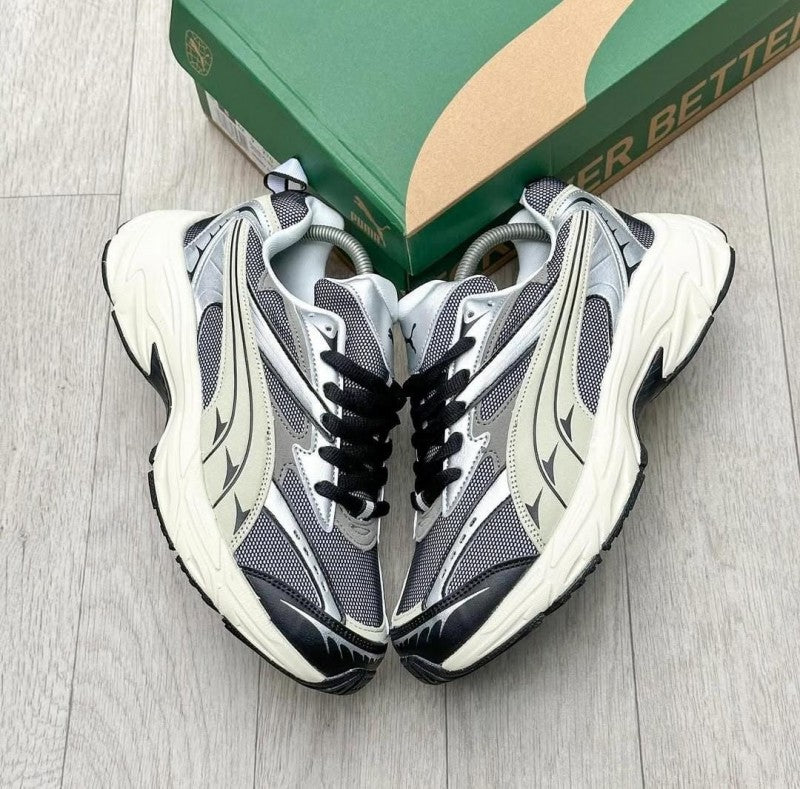 Pum a Morphic Retro Cream Black