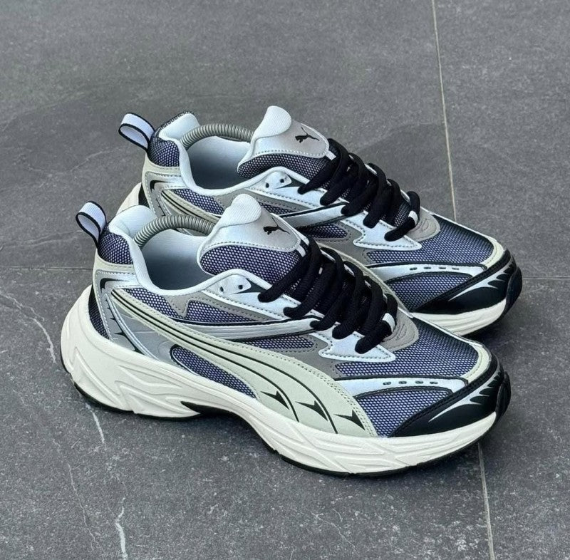 Pum a Morphic Retro Cream Black