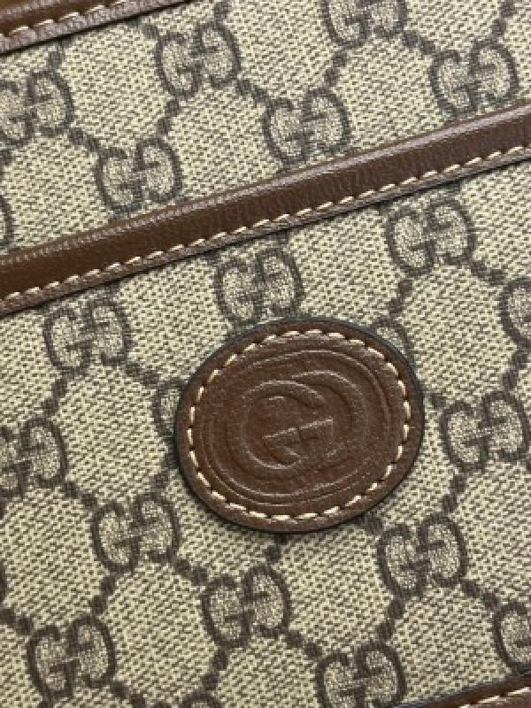 Gucci Mini Gg Canvas Bag With Double Og Box And Dust Bag Including CarryBag