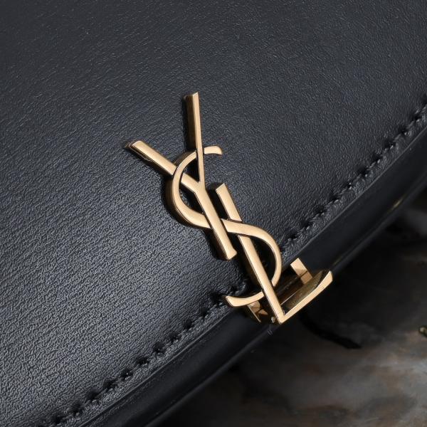 YSL Saint Laurent Crossbody & Shoulder Bag Cassandra Voltaire Mini Black With Dust Bag & OG Box 6064