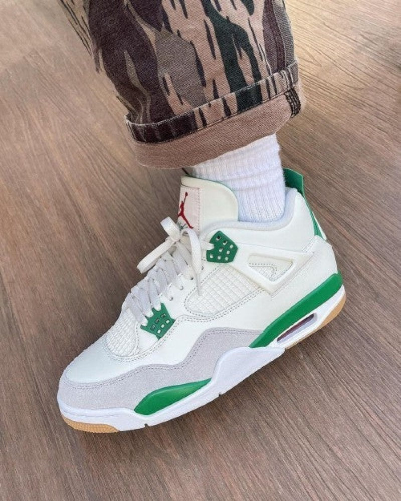Nik.e Air jordan retro 4 sb pine green semi ua quality 184