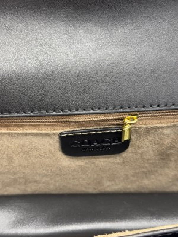 Coach Morgan Suare Crossbody In Colorblock Signature Canvas With Box And DustBag Including CarryBag (Coffee)