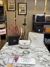 Prada  Moon  Pardieu  Shoulder  Bag  With  Box  And  DustBag  Including  CarryBag  (White)