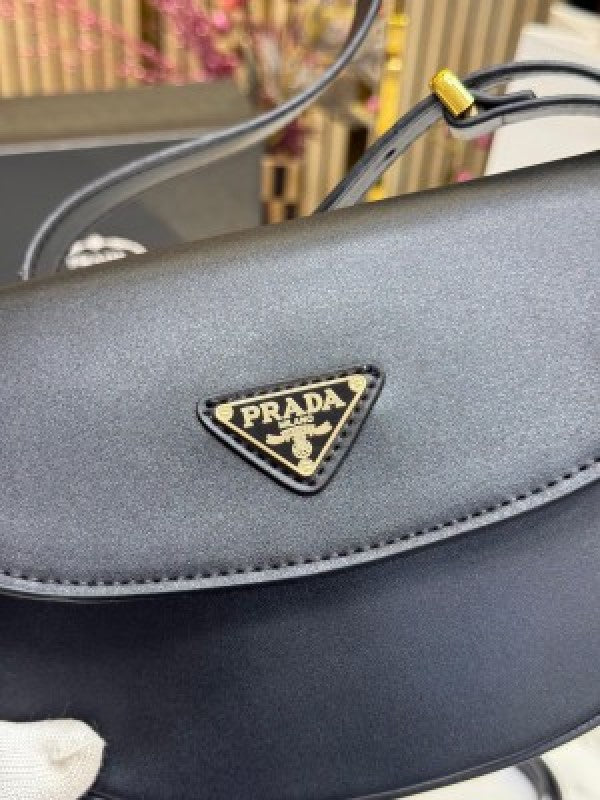 Prada  Moon  Pardieu  Shoulder  Bag  With  Box  And  DustBag  Including  CarryBag  (Black)