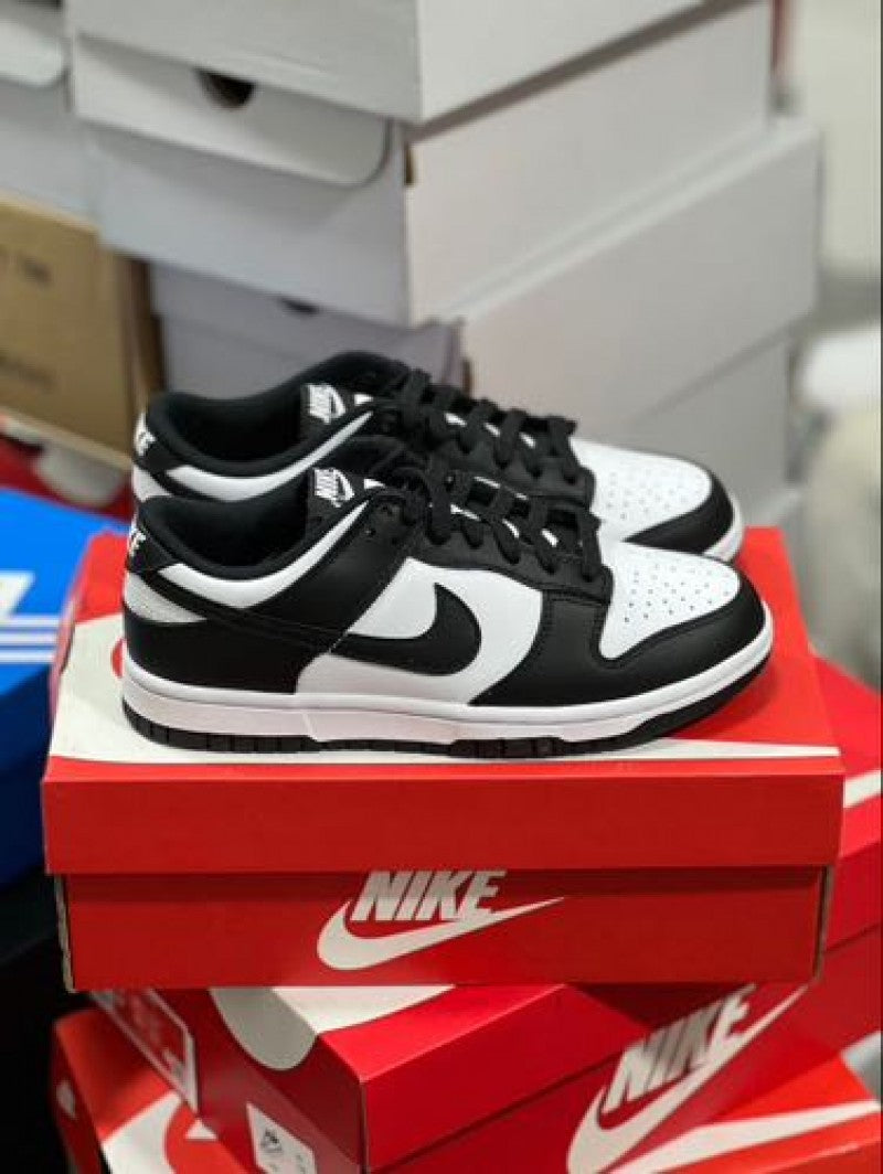 E sb dunk panda men leather quality