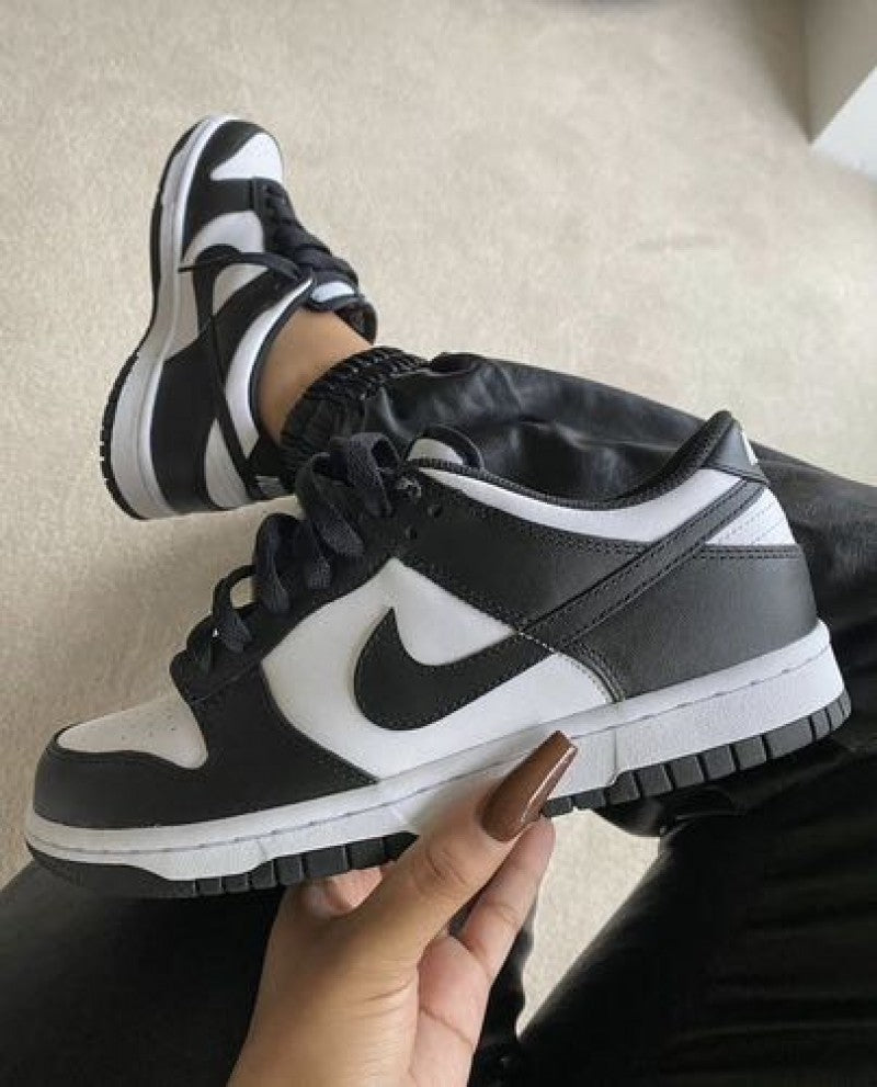 E sb dunk panda men leather quality