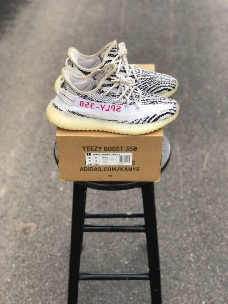 Adidass Yeezy Boost 350 V2 Zebra Semi UA With All Accessories
