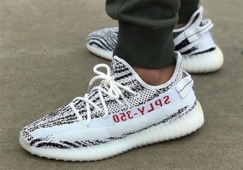 Adidass Yeezy Boost 350 V2 Zebra Semi UA With All Accessories