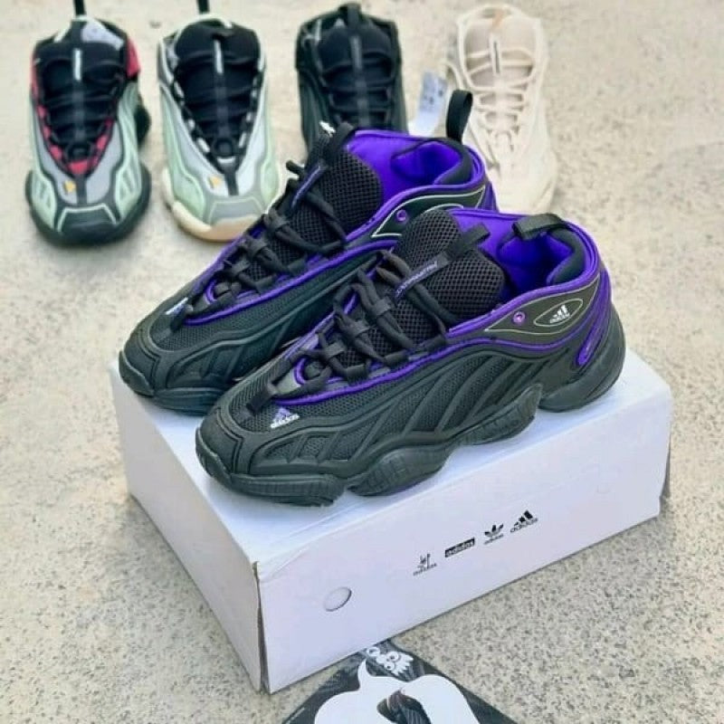 Adidass X Packer Intimidation Black Purple #189