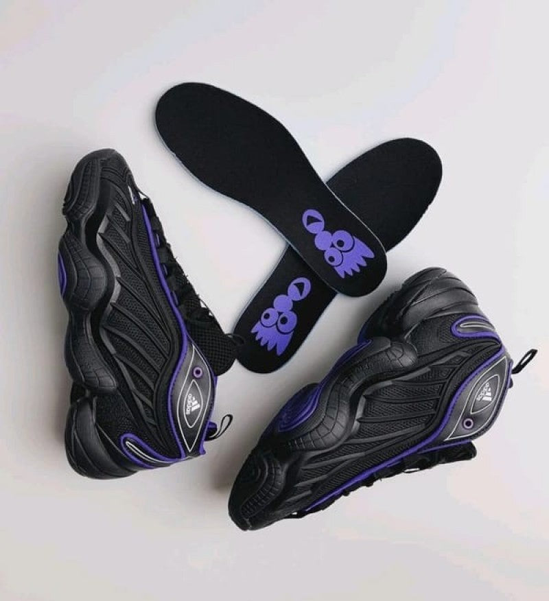 Adidass X Packer Intimidation Black Purple #189