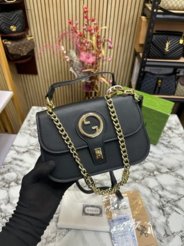 GUCC I OPHIDIA GG SLING BAG WITH OG BOX AND DUST BAG (BLACK) (S16)