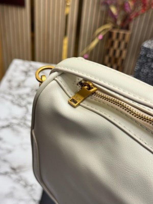 Ysl Yves Saint Laurent Le Hobo Bag (White)
