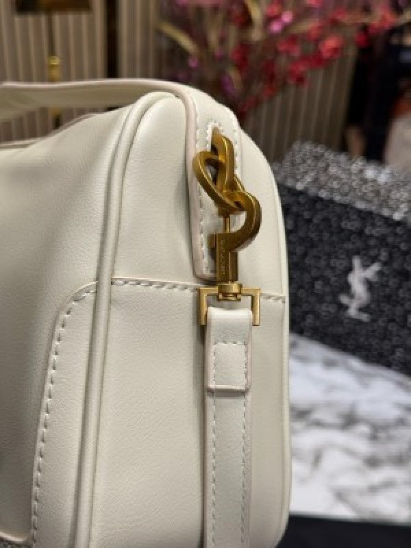 Ysl Yves Saint Laurent Le Hobo Bag (White)