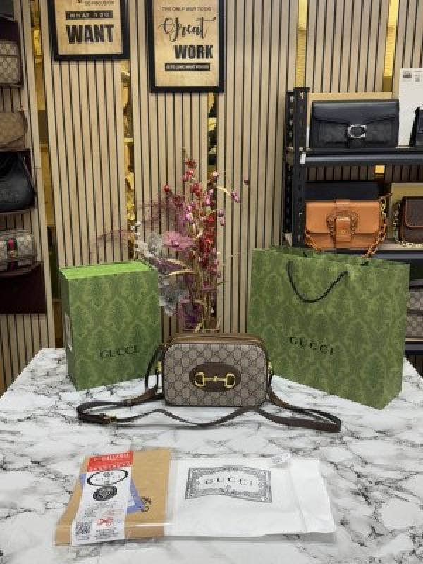 GUCC I HORSEBIT SLING BAG WITH BOX AND DUST BAG WITH CARRY BAG