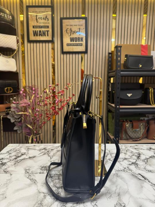 Prada  Symbol  Tote  Bag  Premium  Quality  With  Dust  Bag  (Black)