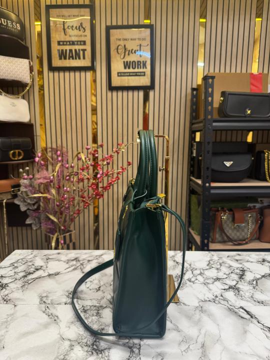 Prada  Symbol  Tote  Bag  Premium  Quality  With  Dust  Bag  (Green)