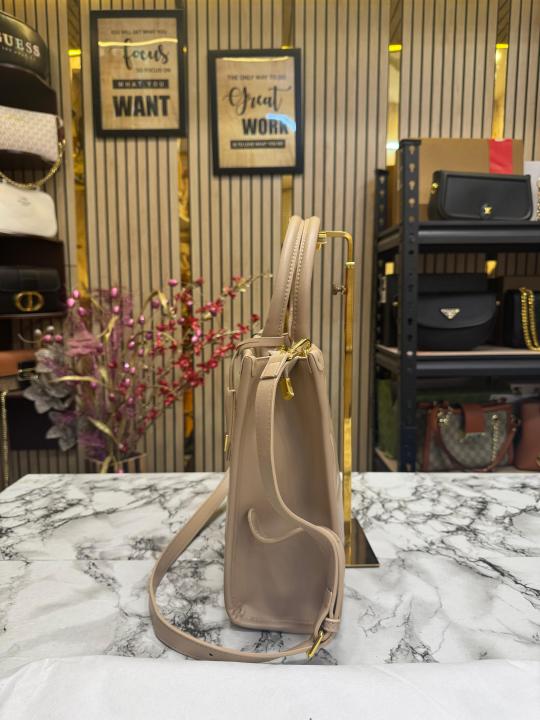 Prada  Symbol  Tote  Bag  Premium  Quality  With  Dust  Bag  (Khaki)