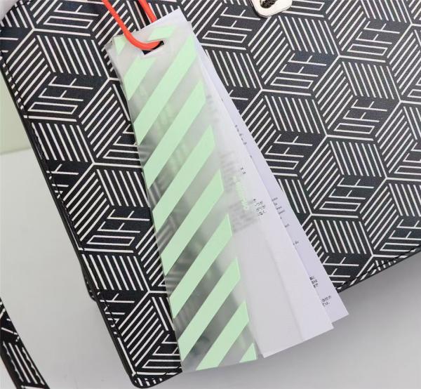 Off White Leather Blue White Monogram Jitney 1.4 Shoulder Bag (Blue White 8853)