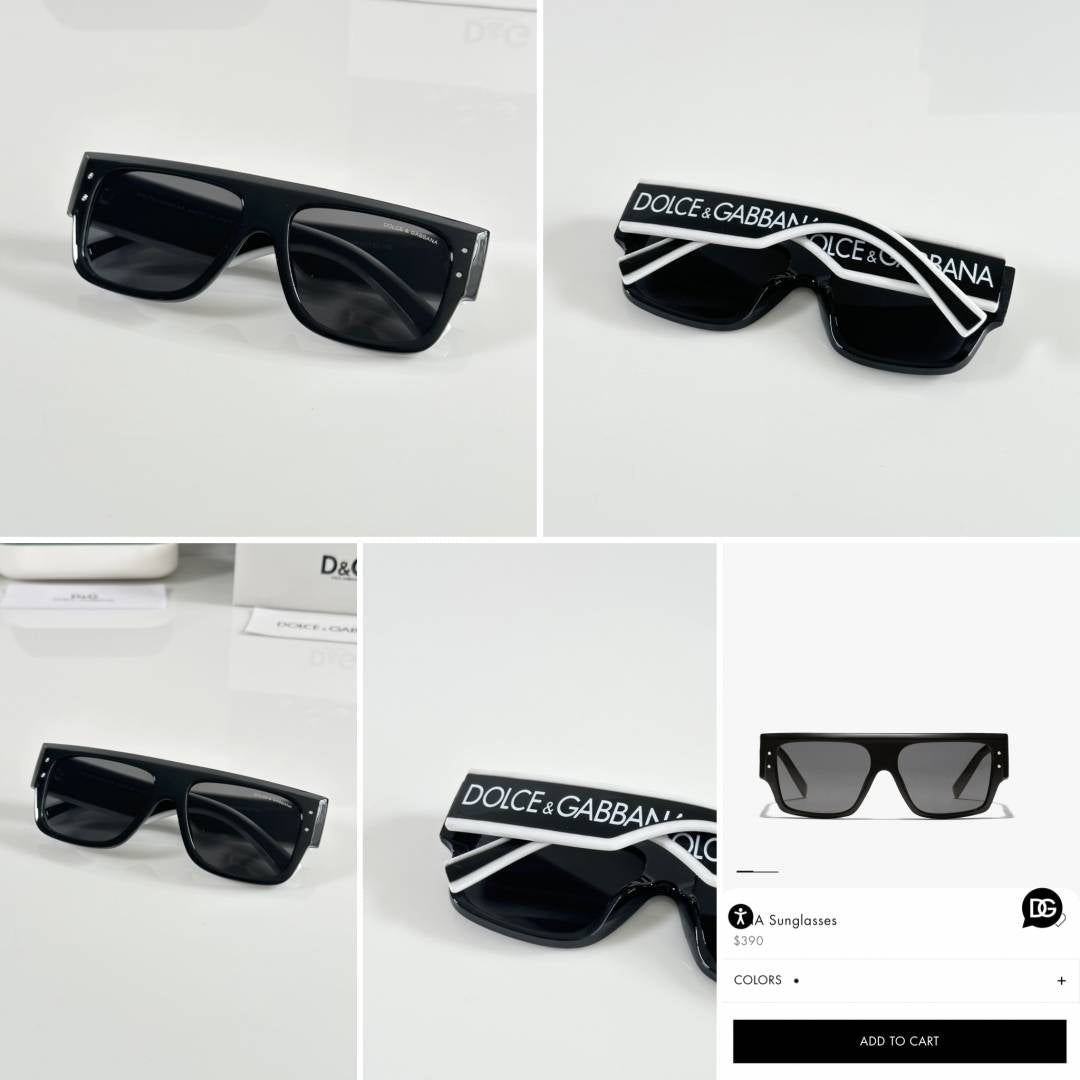Dolce & Gabbana 6187 White Black