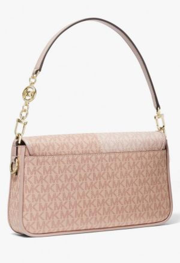 Michael Michael kors Bradshaw Two Tone Logo Convertible Shoulder bag with box 5350