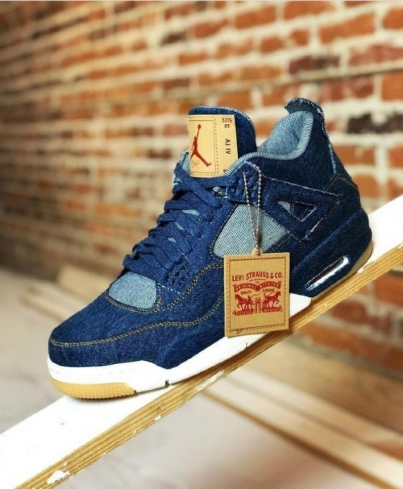Nik.e Air jordan 4 denim blue semi ua 201