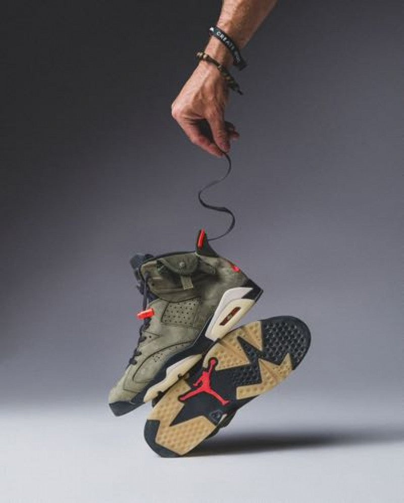 Air Jordan Retro 6 Travis Scott Olive