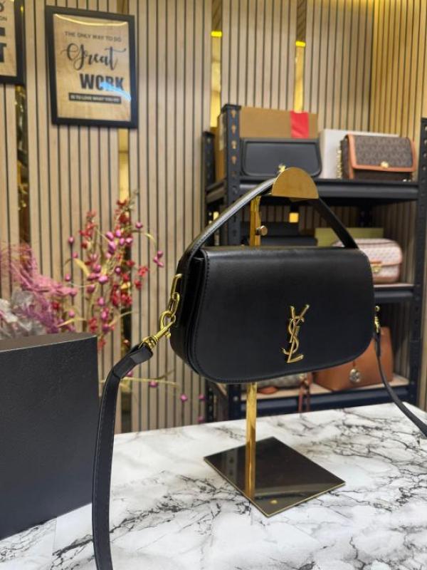 Ysl Yves Saint Laurent Lou Camera Bag With Box Dust Bag (Black)