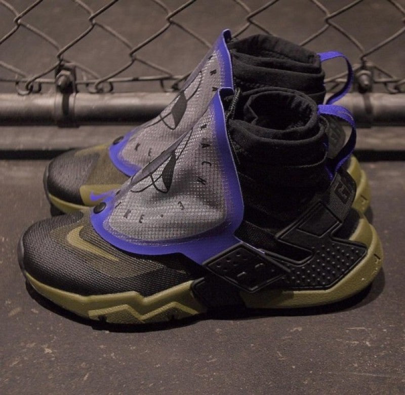 Nikee Air Huarache Grip Black Olive