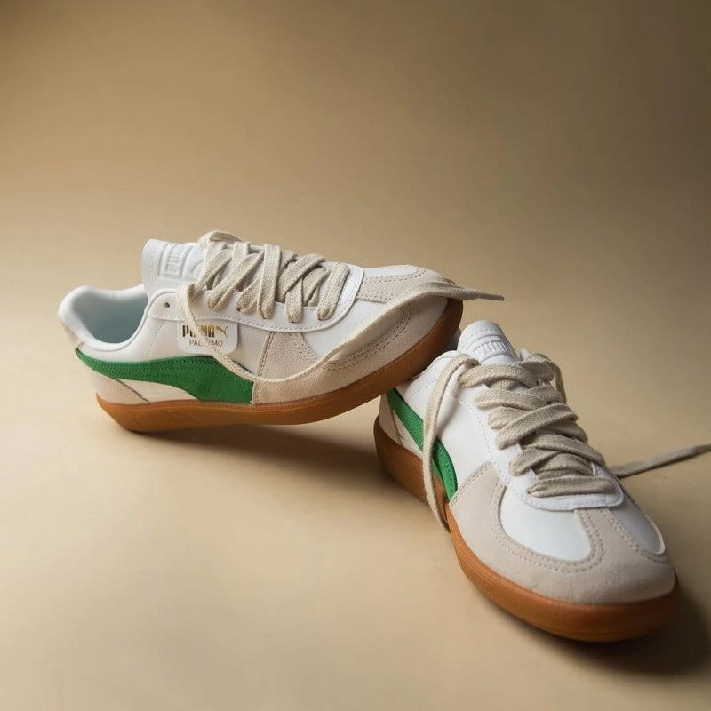Pum aa Palermo White Green 213