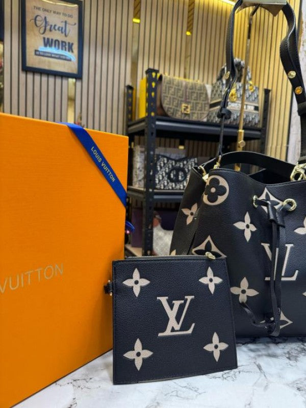 louis vuitton neonoe shoulder bag with og box and dust bag premium quality
