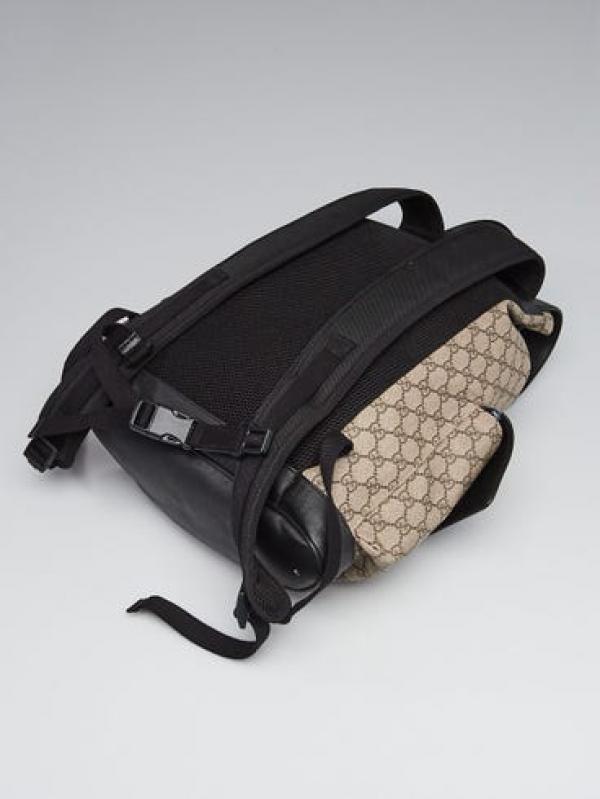Gucci GG Supreme Monogram Coated Canvas Backpack With Dust Bag 69048