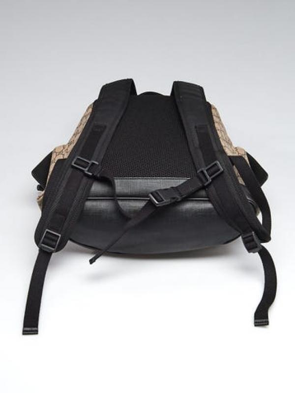 Gucci GG Supreme Monogram Coated Canvas Backpack With Dust Bag 69048
