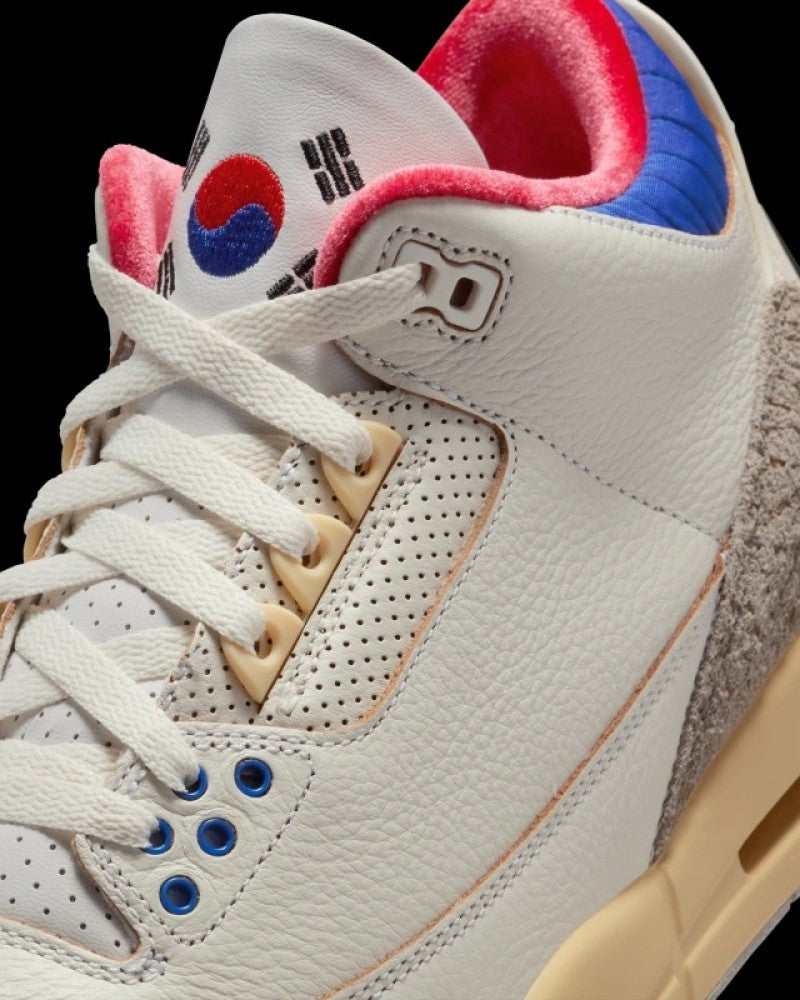 Nikee Air Jordan 3 "Seoul 2.0 Grey Cement" #212