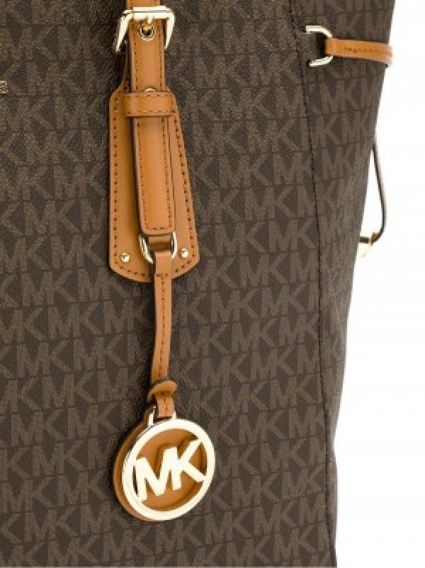 Michael kors voyager jet set print tote bag with dust bag 423