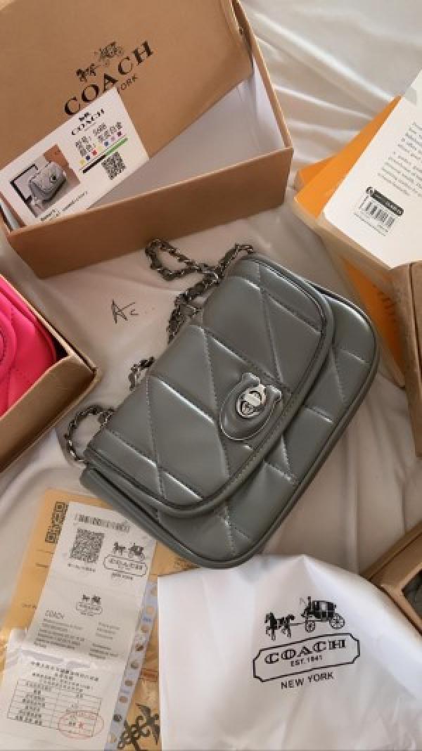 COACH TABBY PILLOW MINI PREMIUM QUALITY WITHOUT BOX 1342