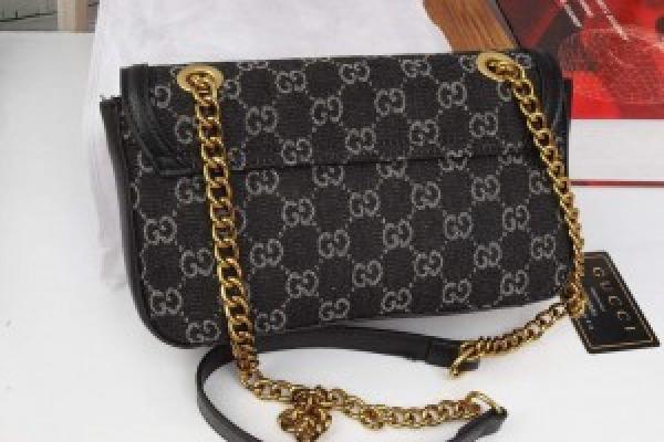 GUCCI GG MARMONT SHOULDER BAG WITH DUST BAG FOLDING BOX 1700