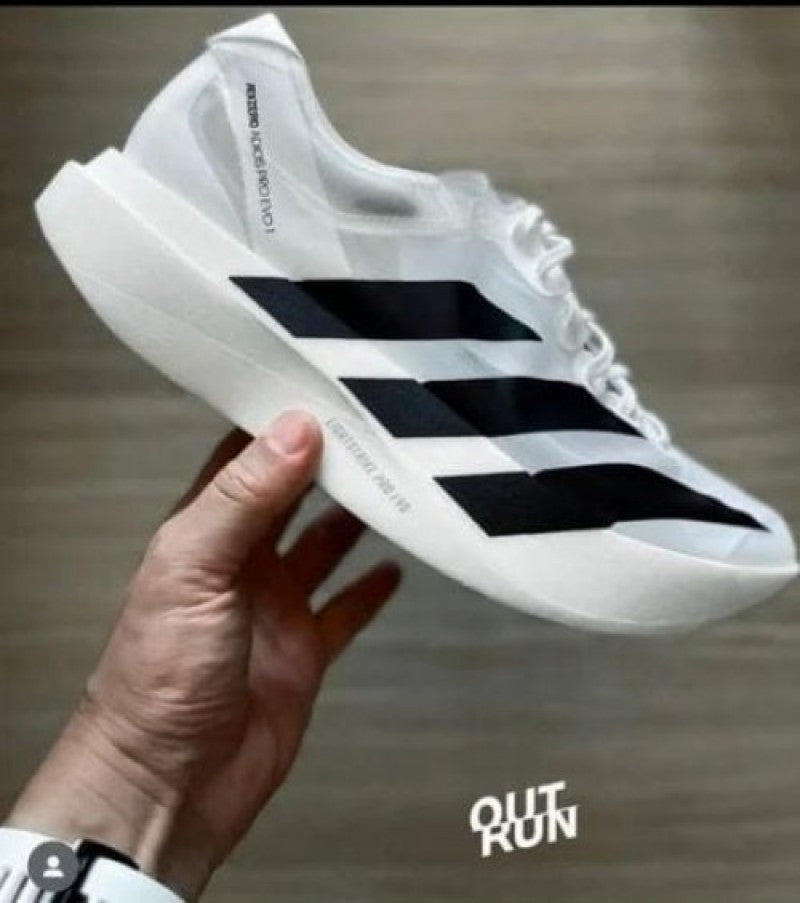 S adizero evo sl core white black