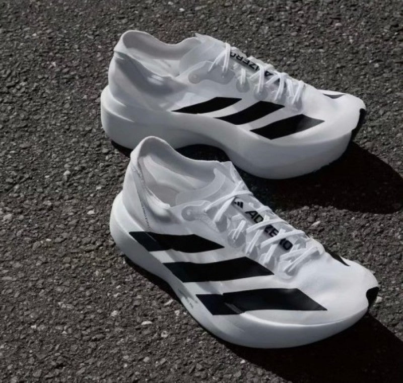 S adizero evo sl core white black